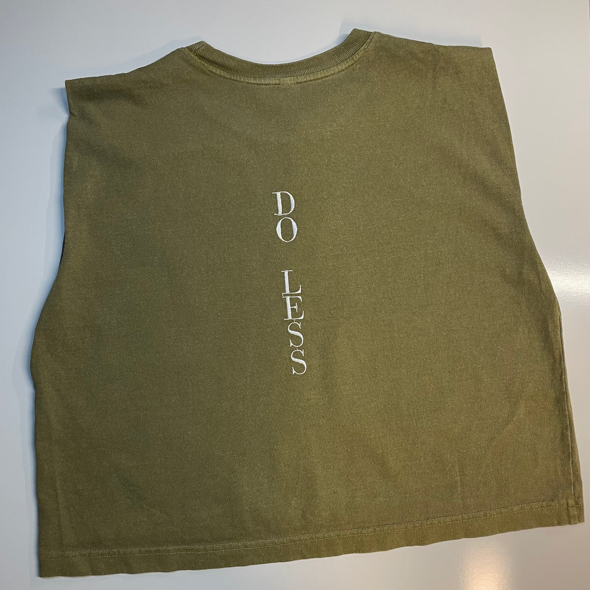 Top No Less Do Less Tank Top – Claud Maci