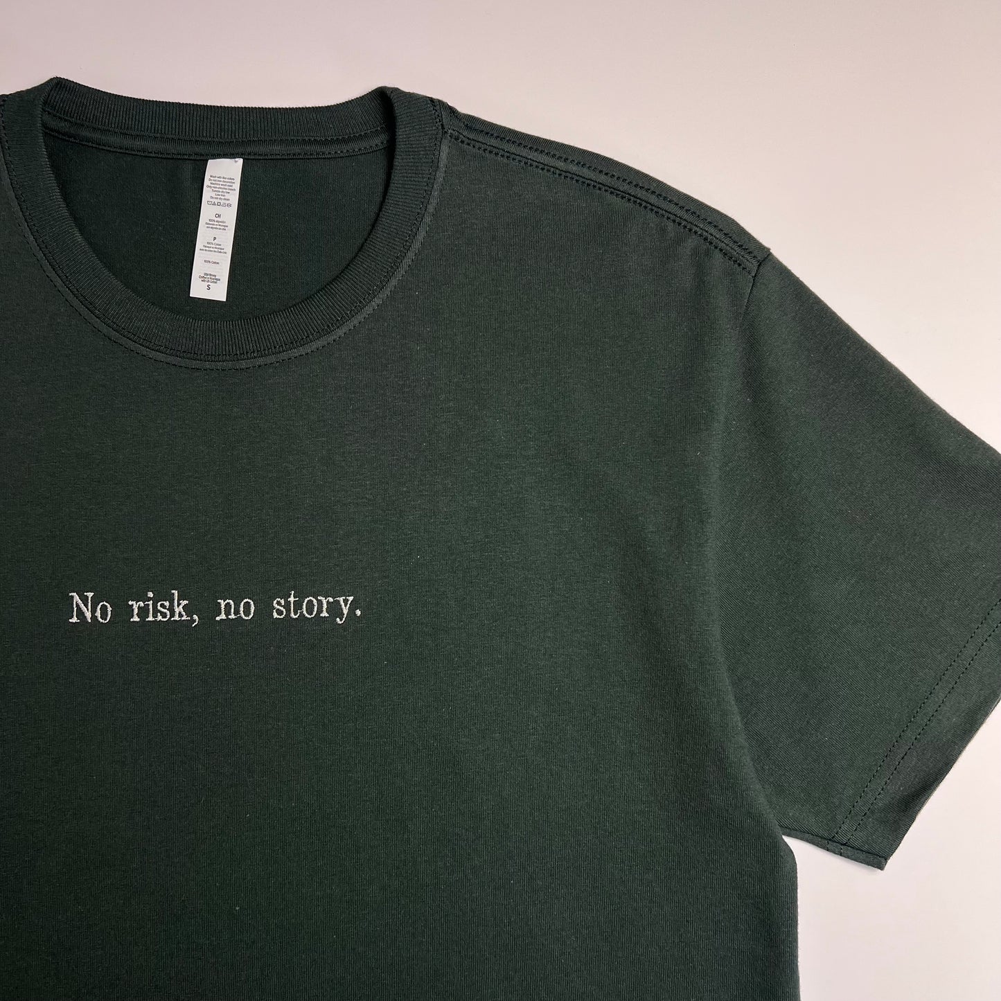No risk, no story.