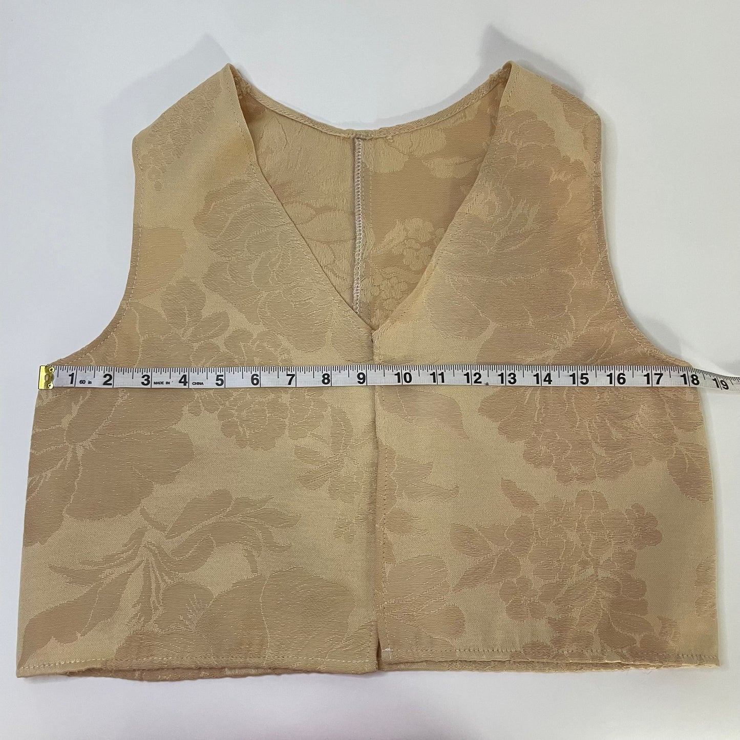 Jacquard vest