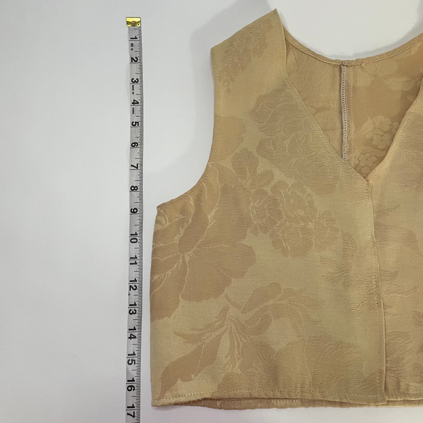 Jacquard vest