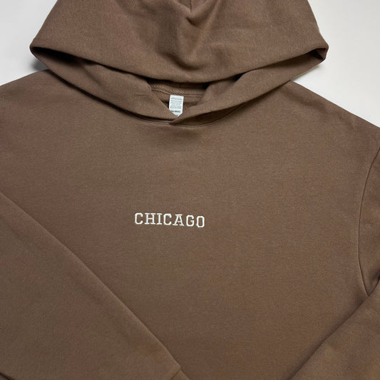 Mocha Chicago Hoodie