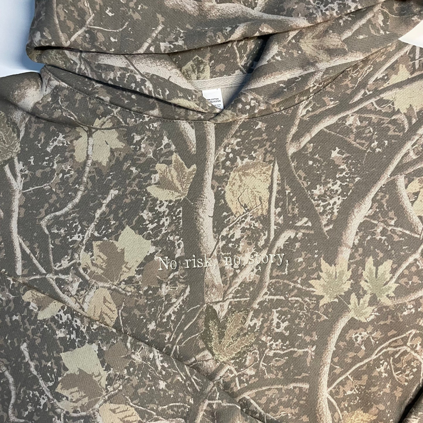 No risk, no story. Hoodie