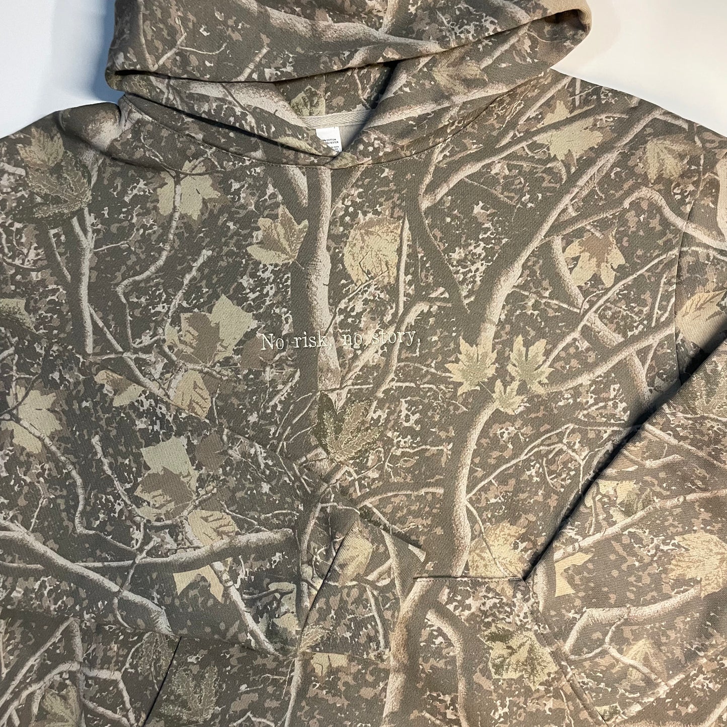 No risk, no story. Hoodie