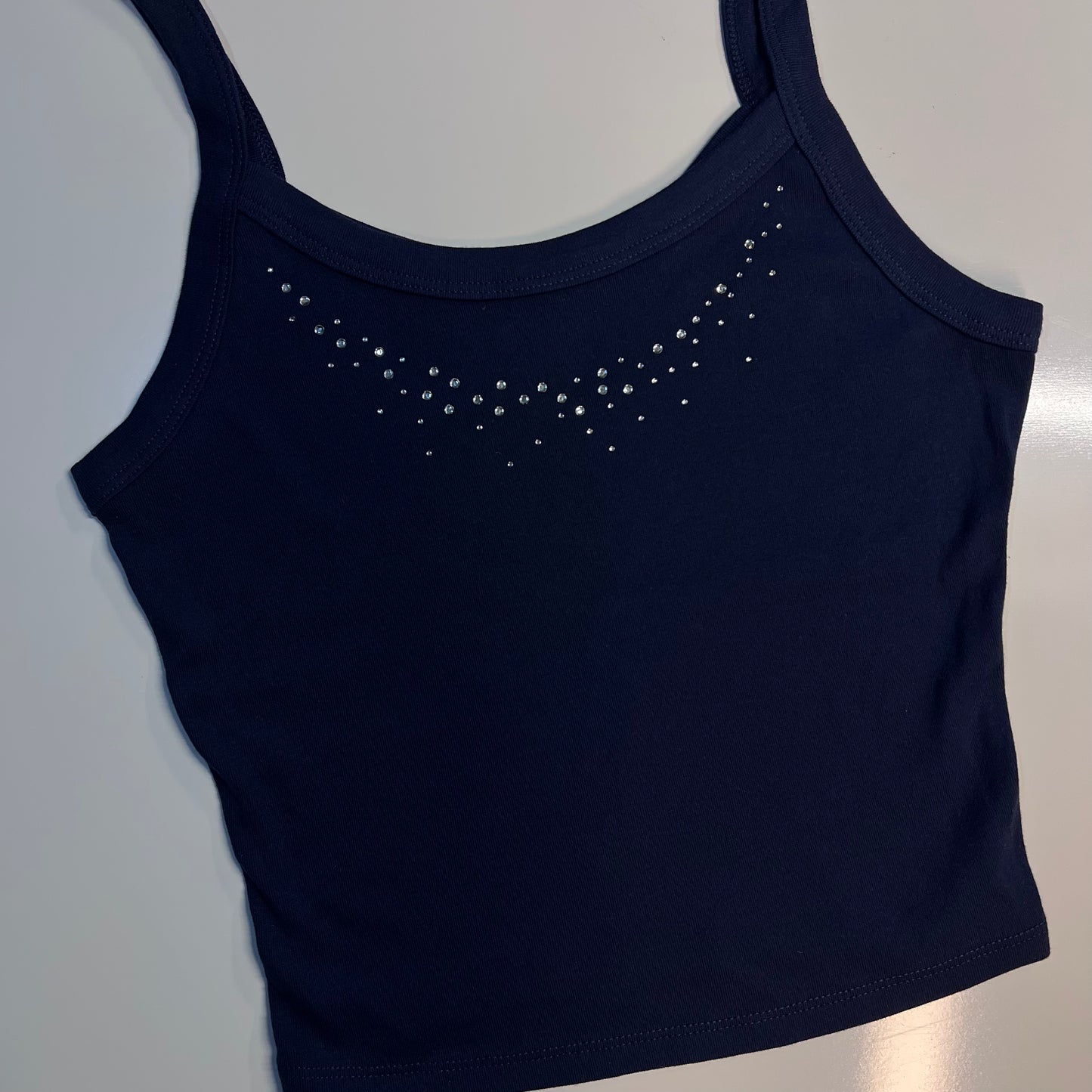 Rhinestone Tank Top