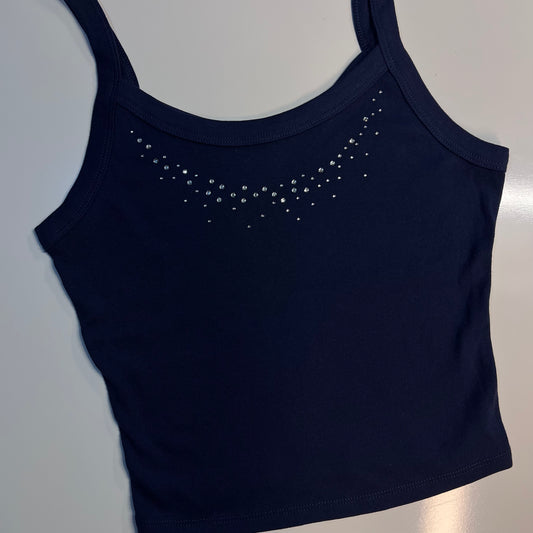 Rhinestone Tank Top